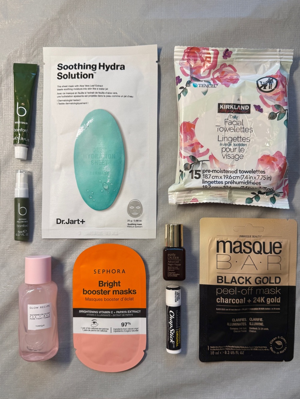 Skincare Beauty Bundle: Glow Recipe Toner, Dr.Jart+ Face Mask, + MORE!